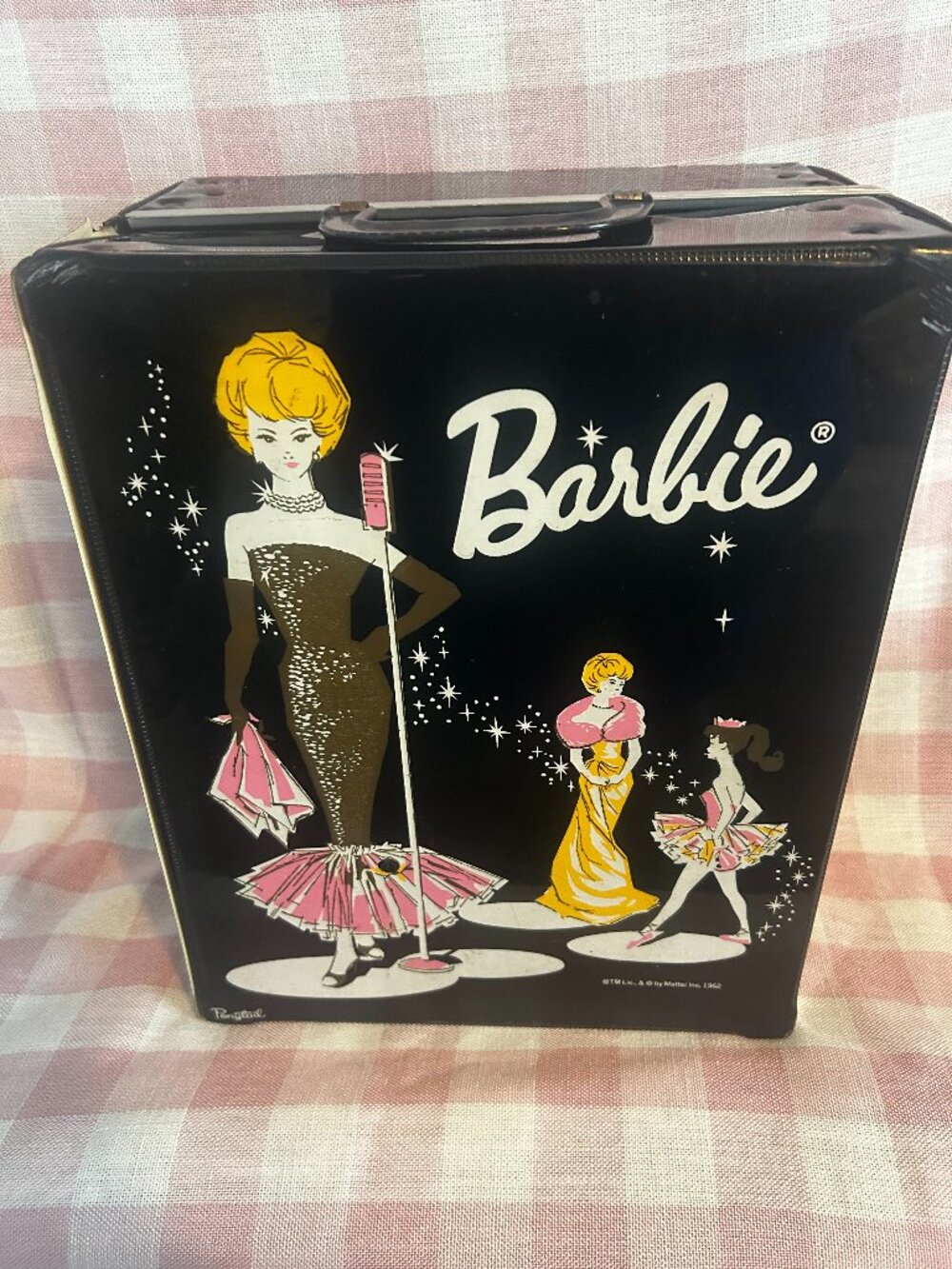 Vintage Barbie Carrying Case – 1960s Style – Collectible